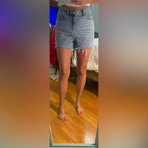 H&M Light Blue Denim Shorts